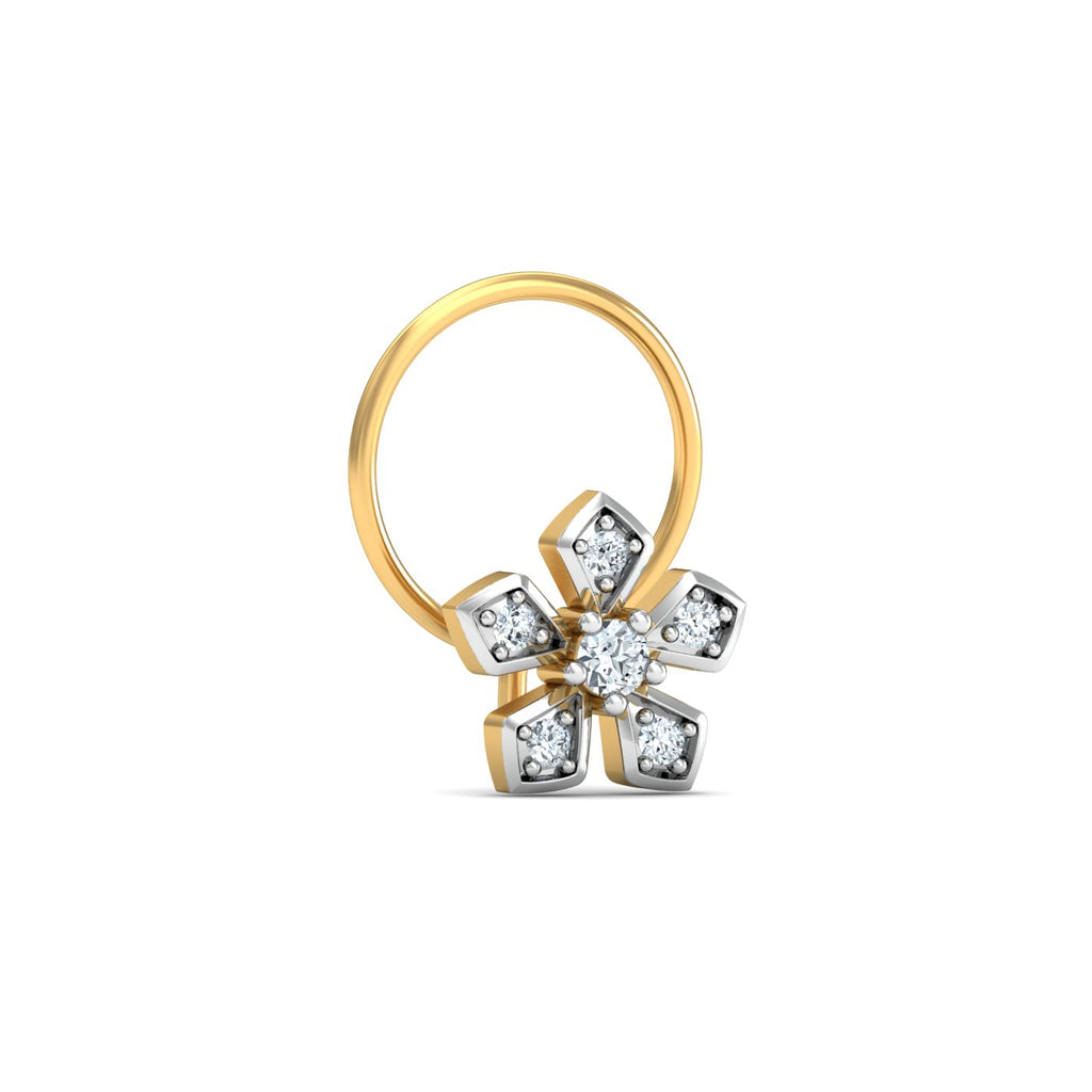 Blooming Floral Nose Pin