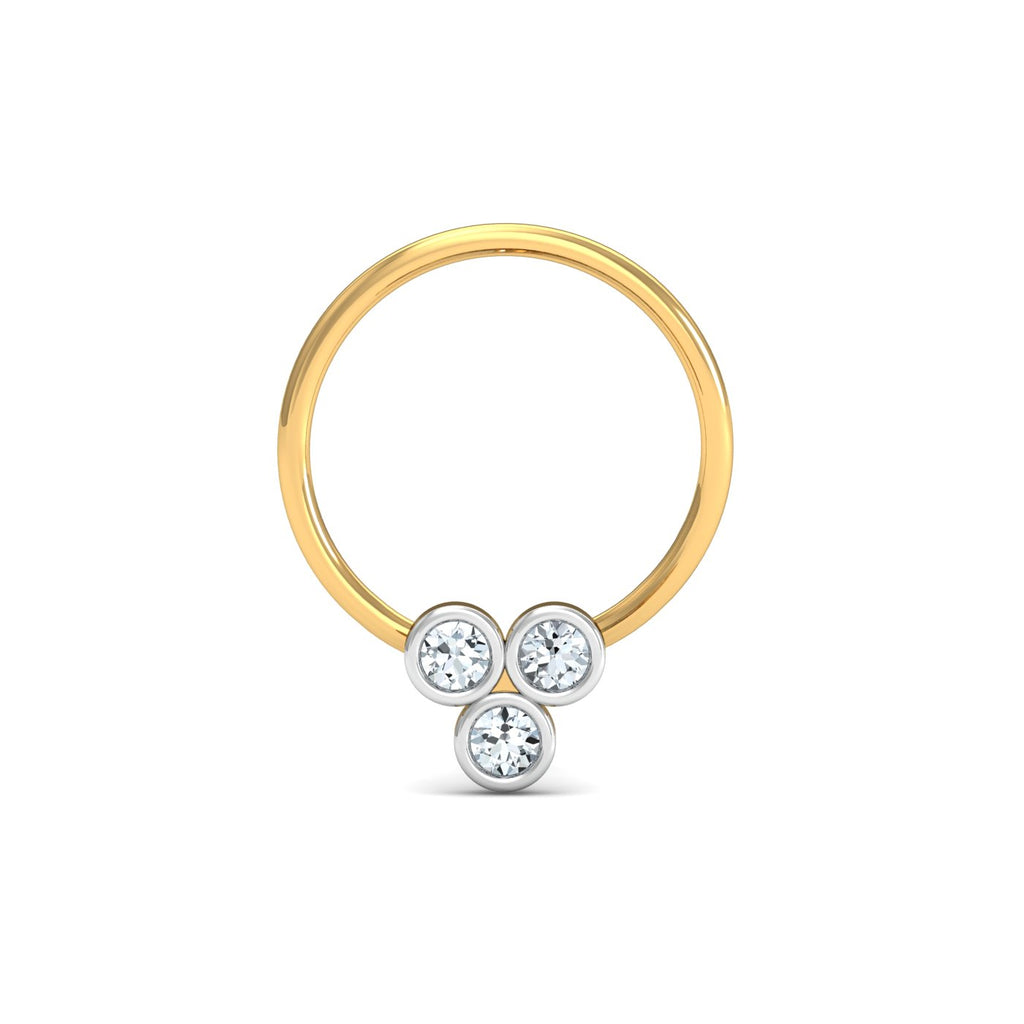 Triple-Circular Nose Pin