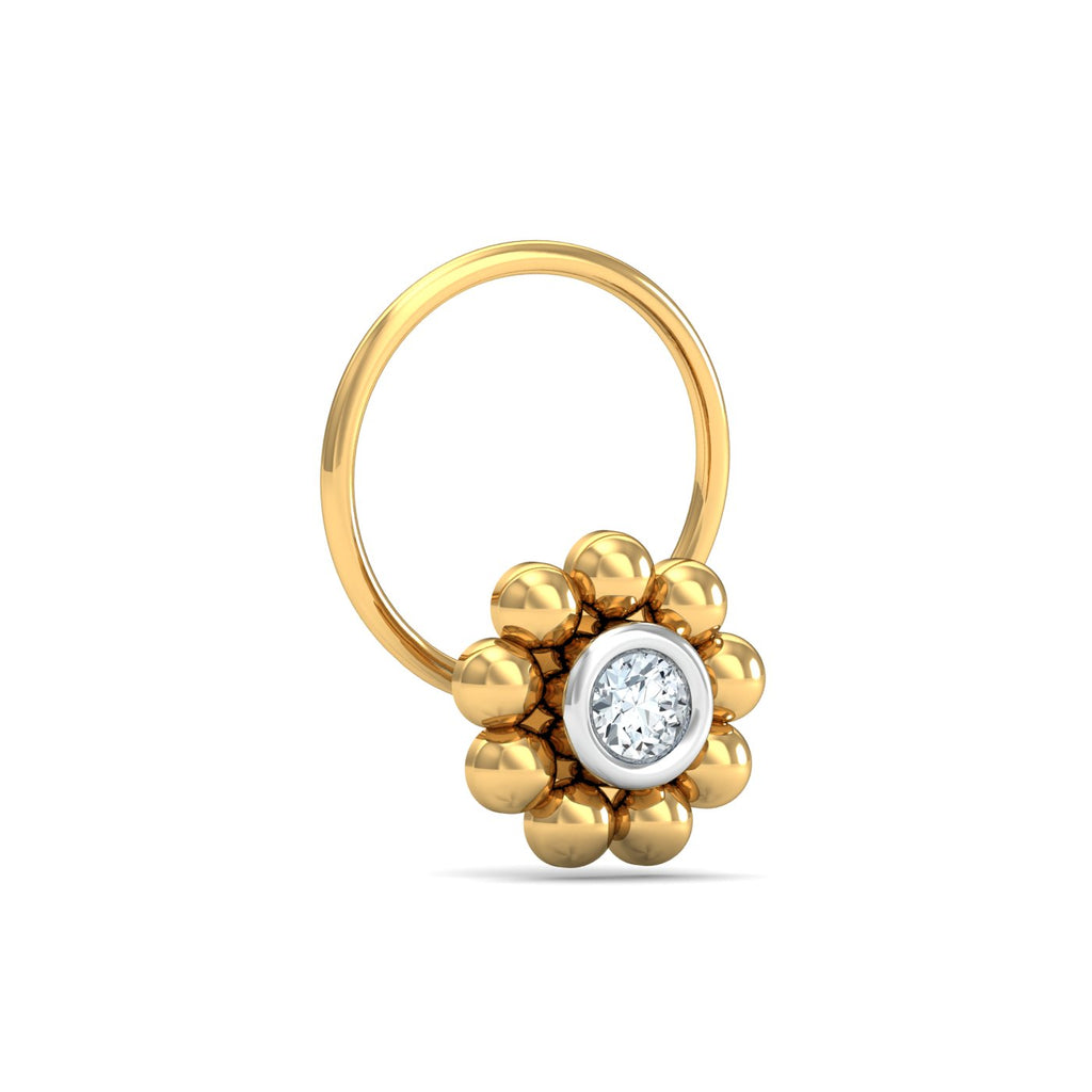 Aureate Beads Nose Pin