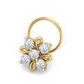 Radial Studded Nose Pin