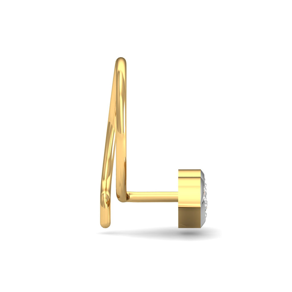 Flying Bird Nose Pin