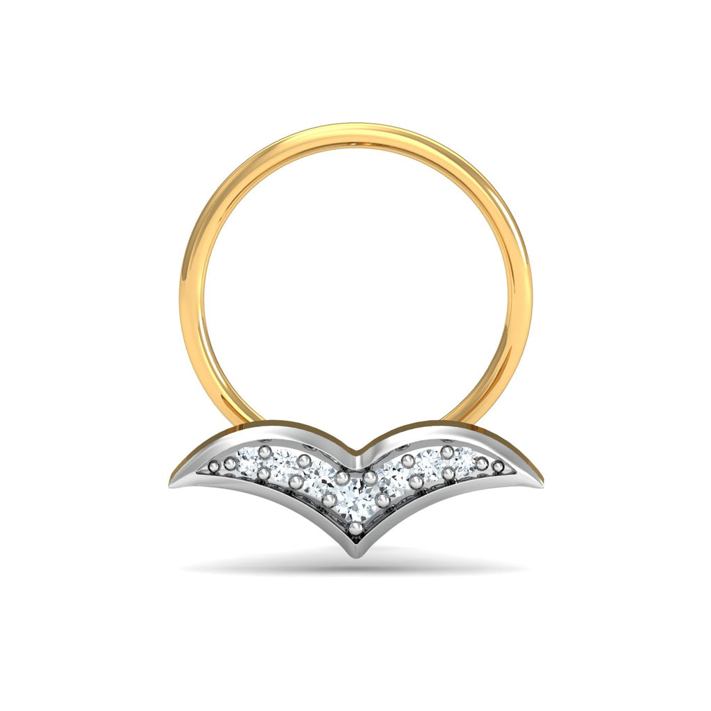 Flying Bird Nose Pin