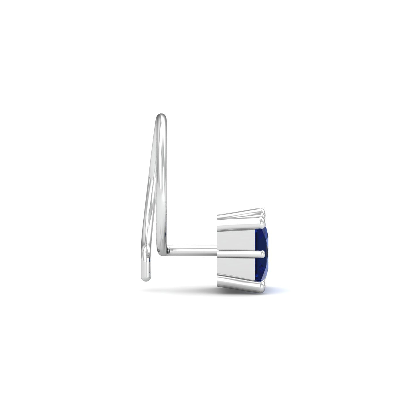 Parzva Solitare Nose Pin