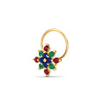 Multi-Gems Nose Pin