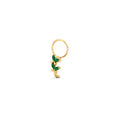 Butterfly Emerald Nose Wire