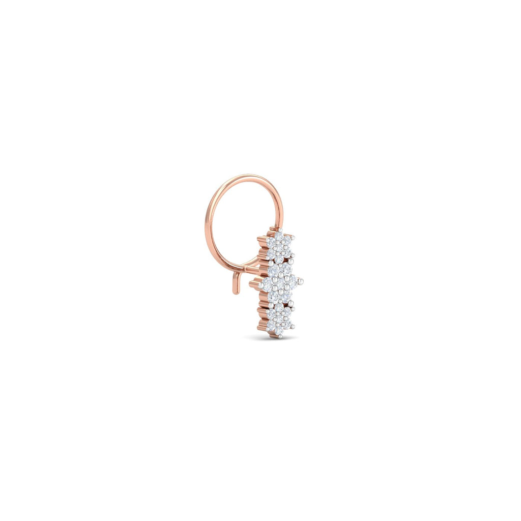 Linear Bloom Nose Wire