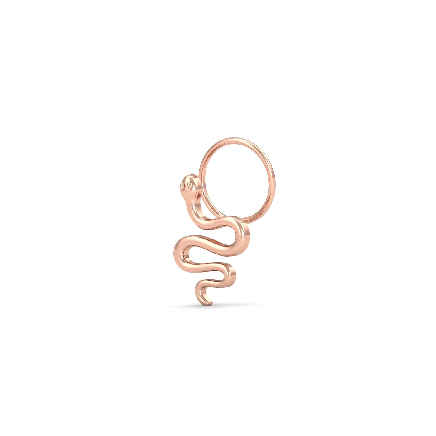 Gold Snake Nose Wire