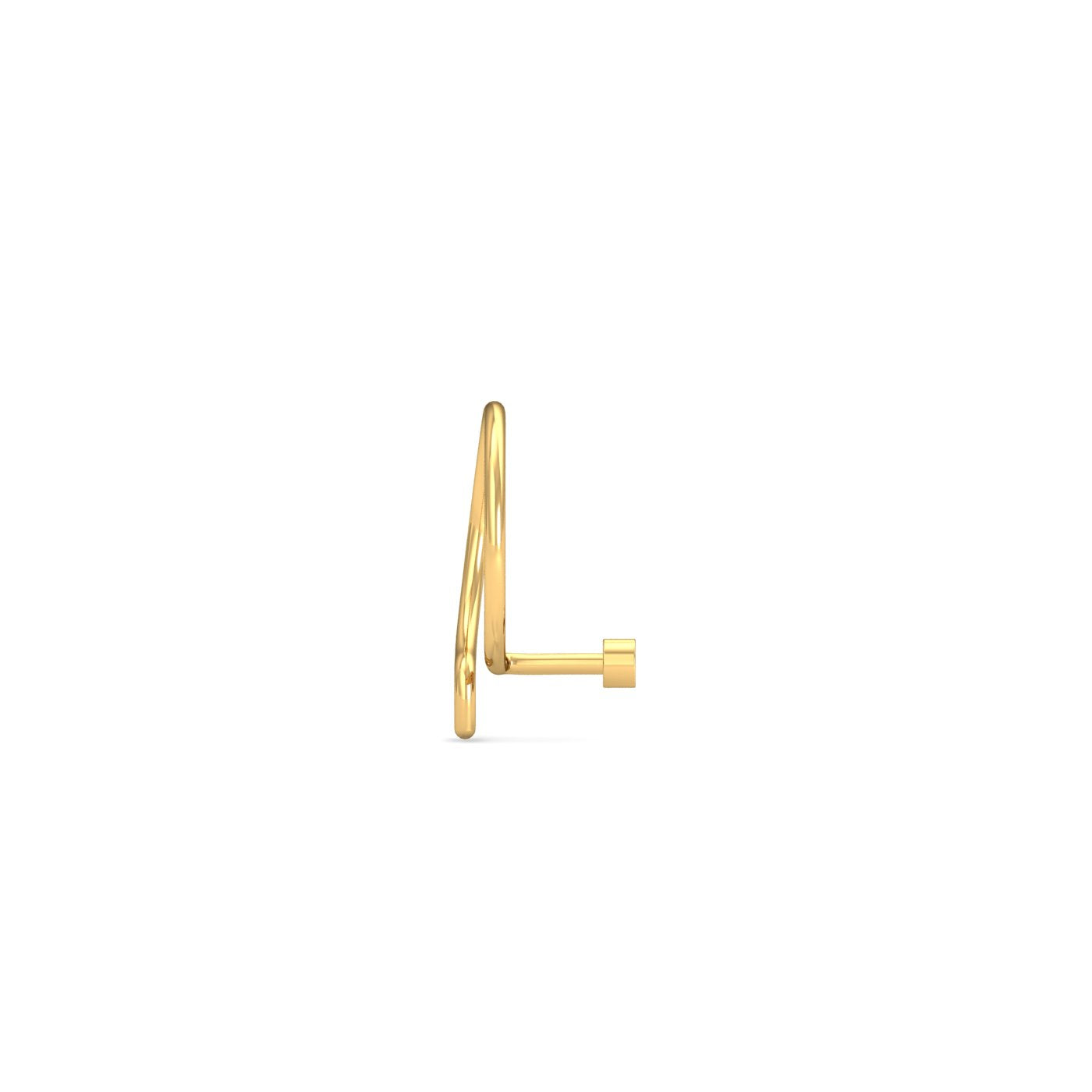 Dot Gold Nose Wire