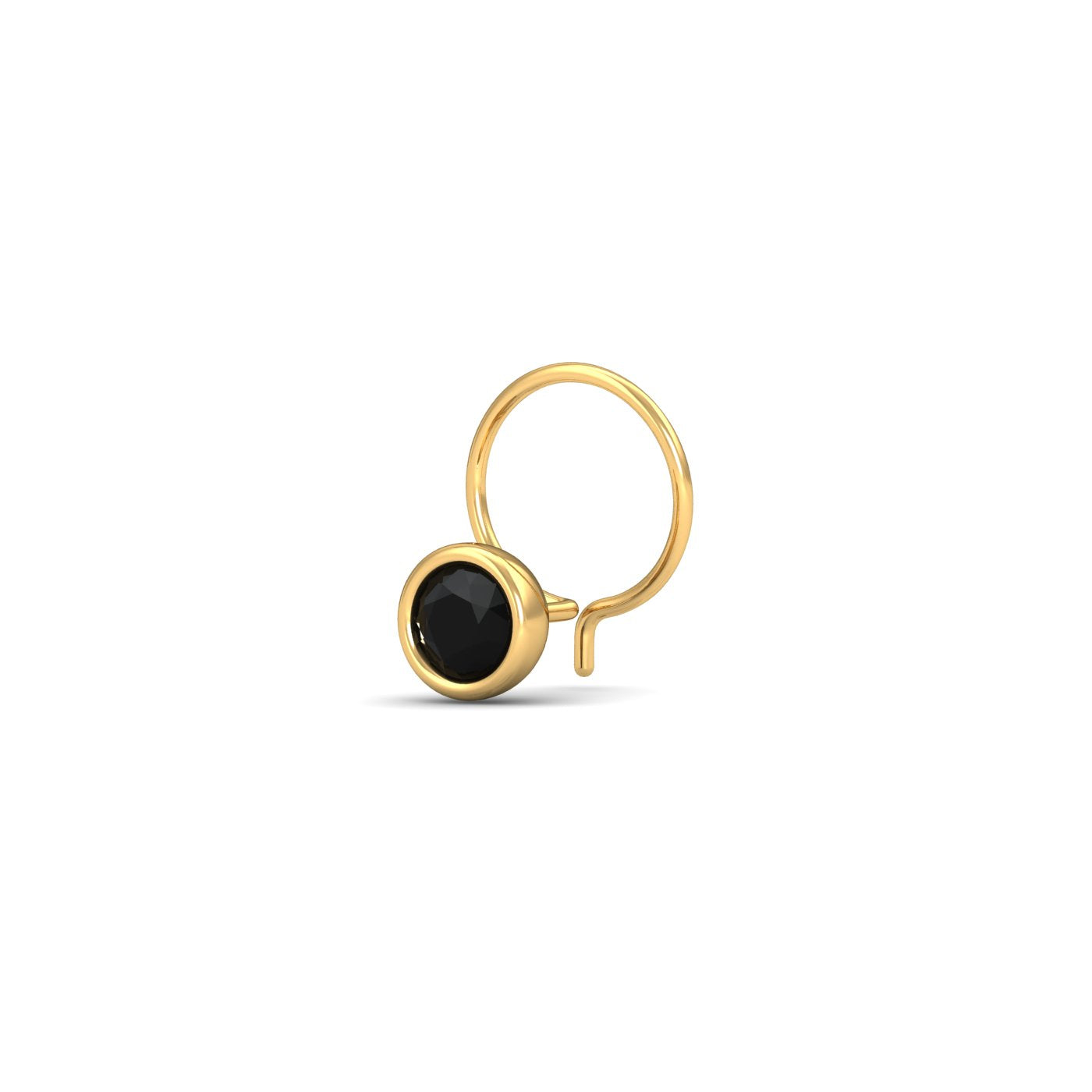 Bezel Black XL Nose Wire