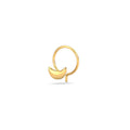 Gold Moon Nose Wire