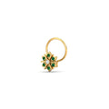 Sukanya Emerald Nose Wire