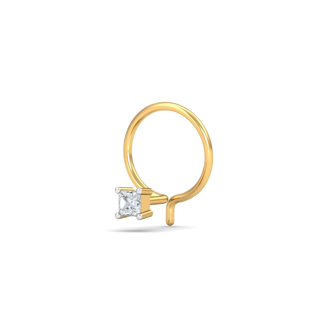 Princess Solitaire Nose Wire