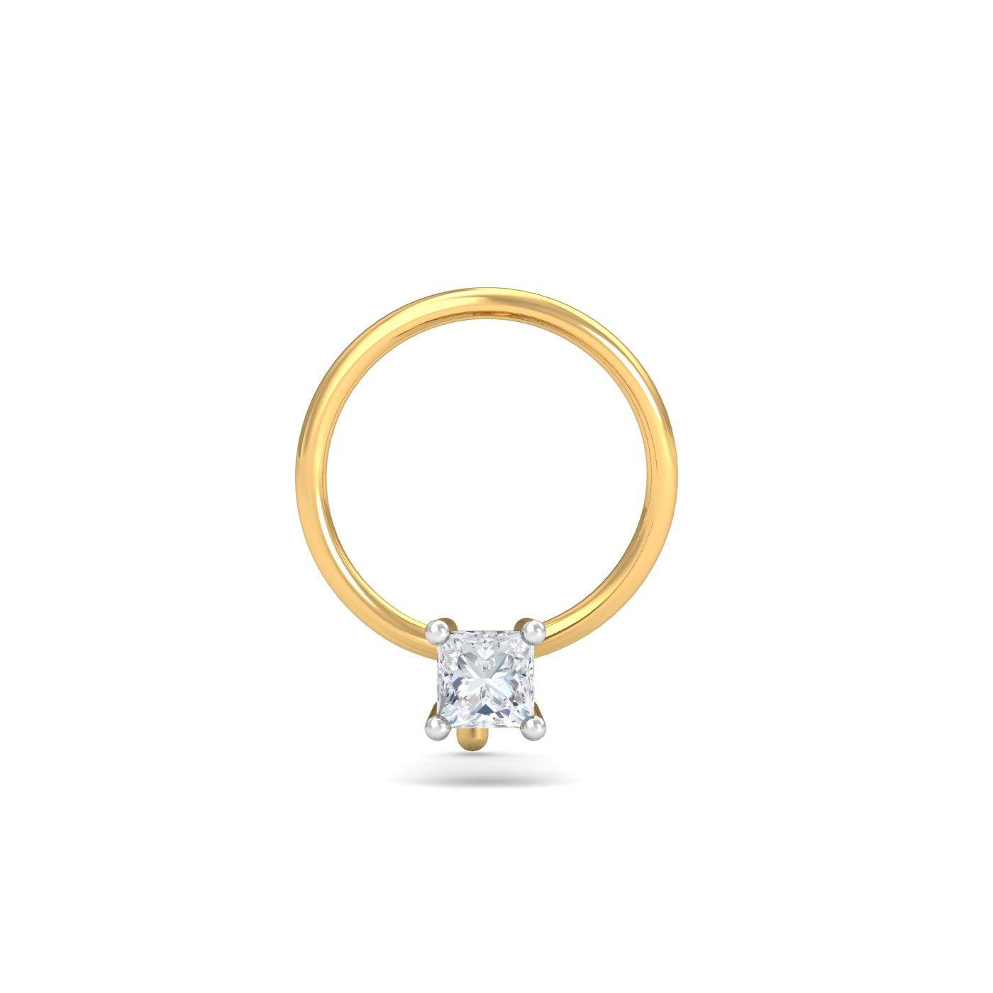 Princess Solitaire Nose Wire