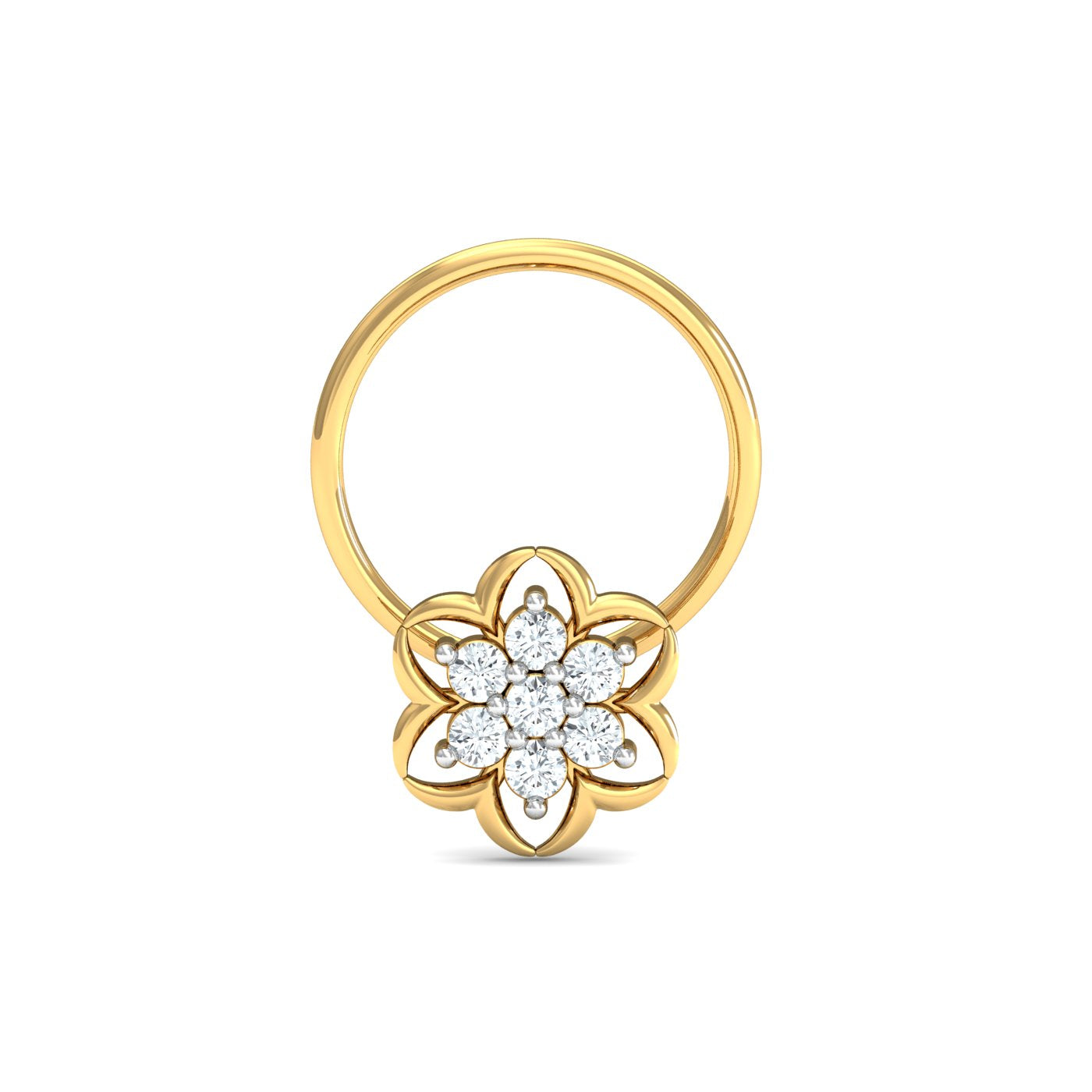 Dainty Flower Nose Wire