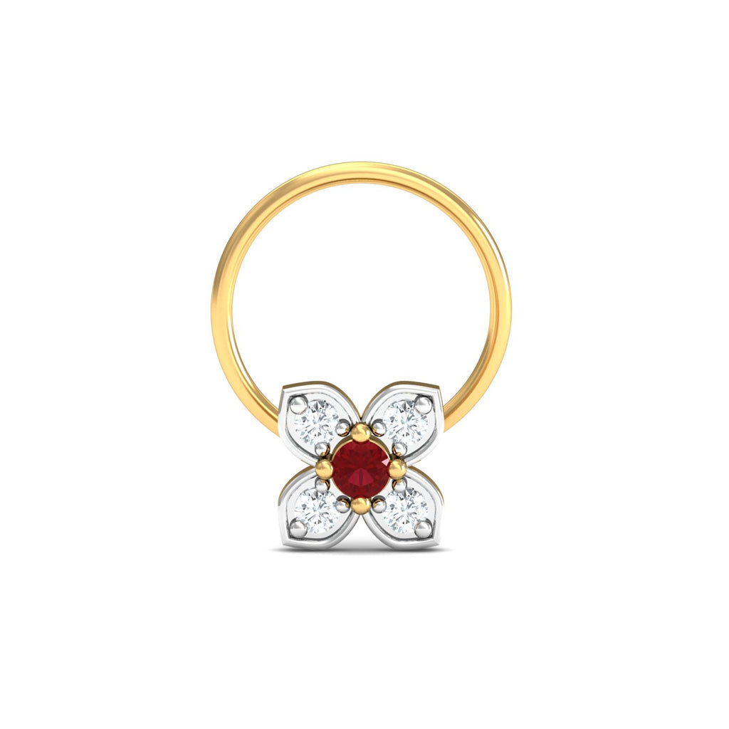 Quattro Ruby Nose Wire