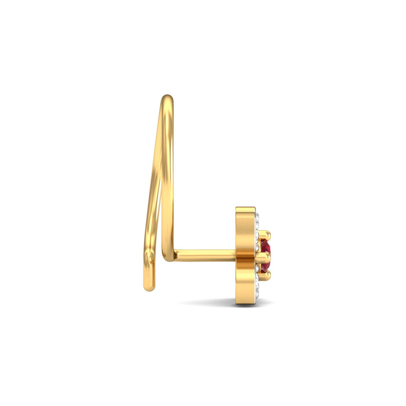 Quattro Ruby Nose Wire