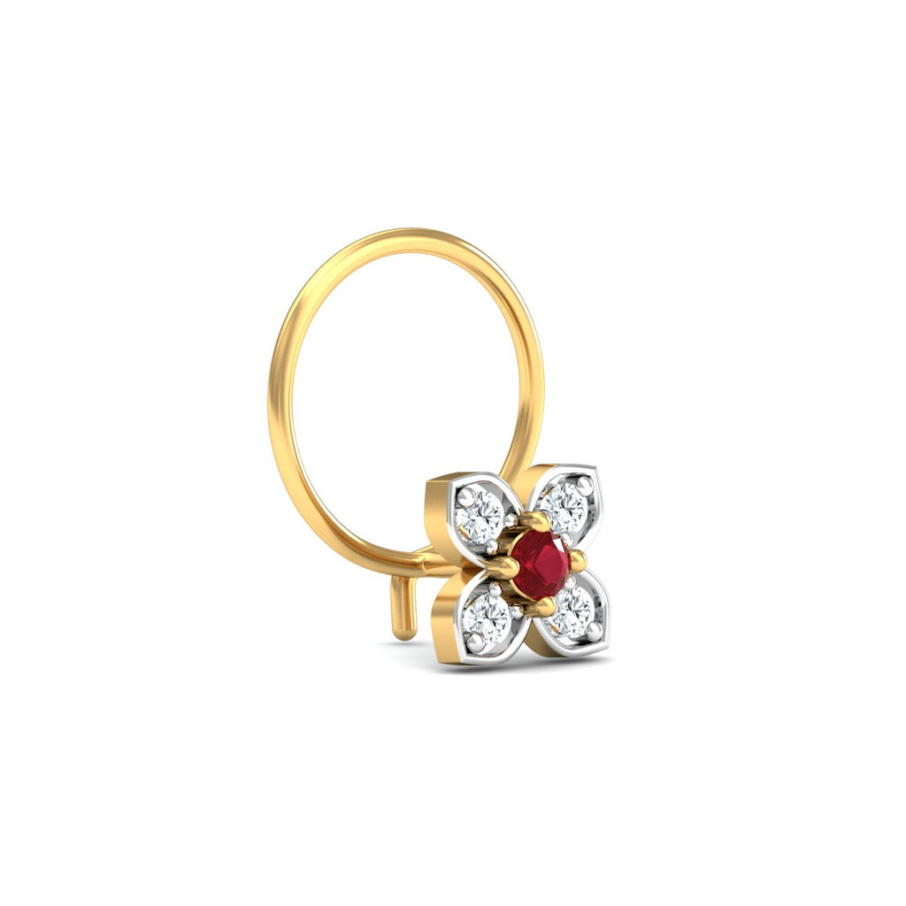 Quattro Ruby Nose Wire