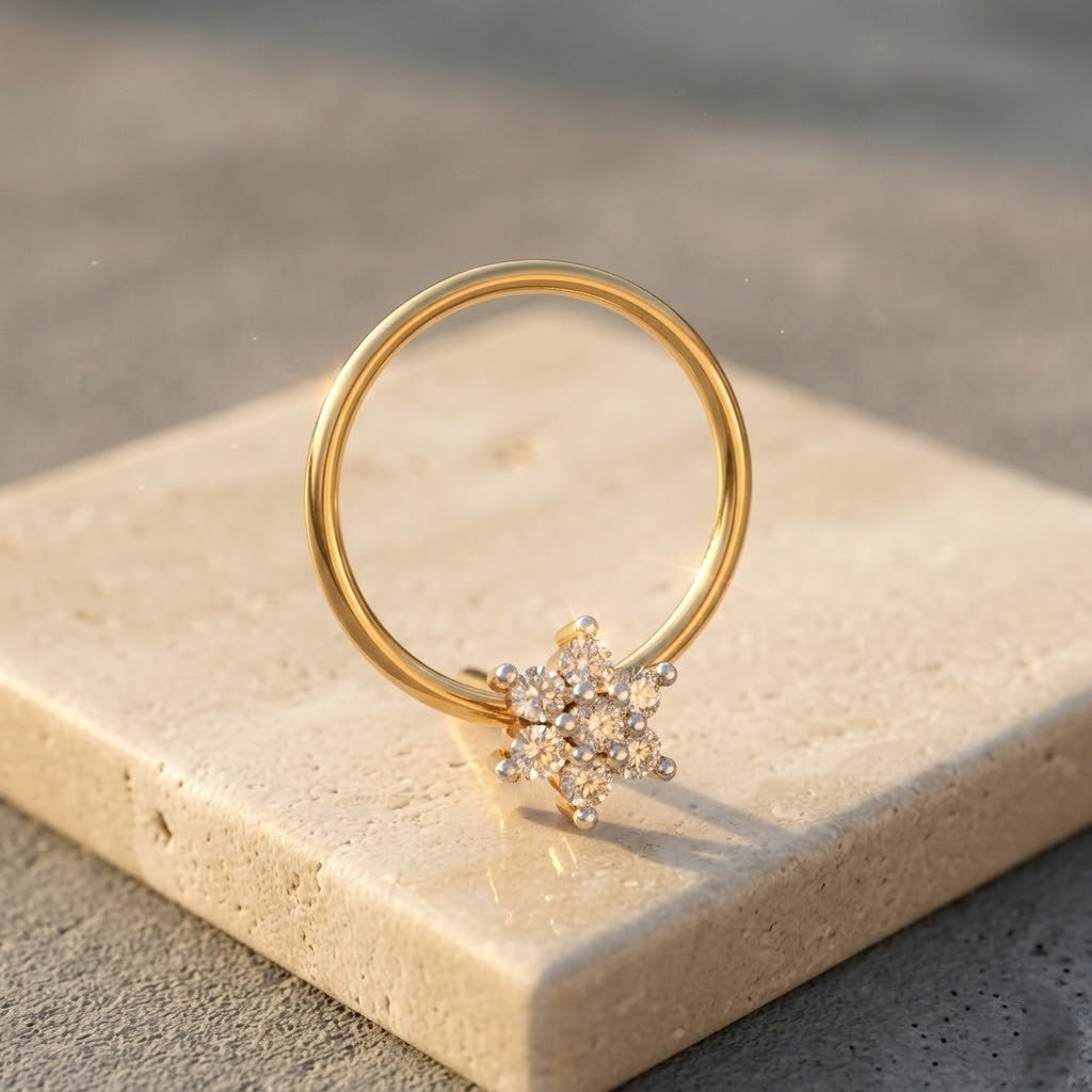 Cristal's Bloom Nose Pin