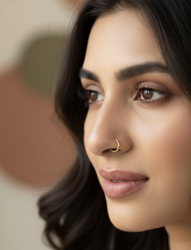 Basic Round Nose Ring