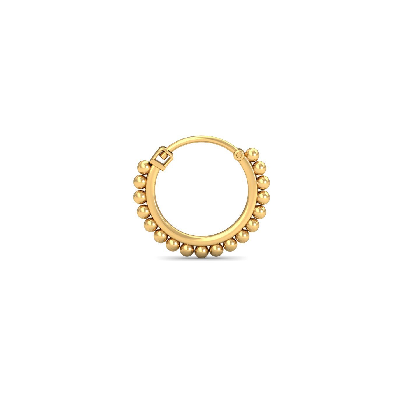 Gold Clicker Septum Ring