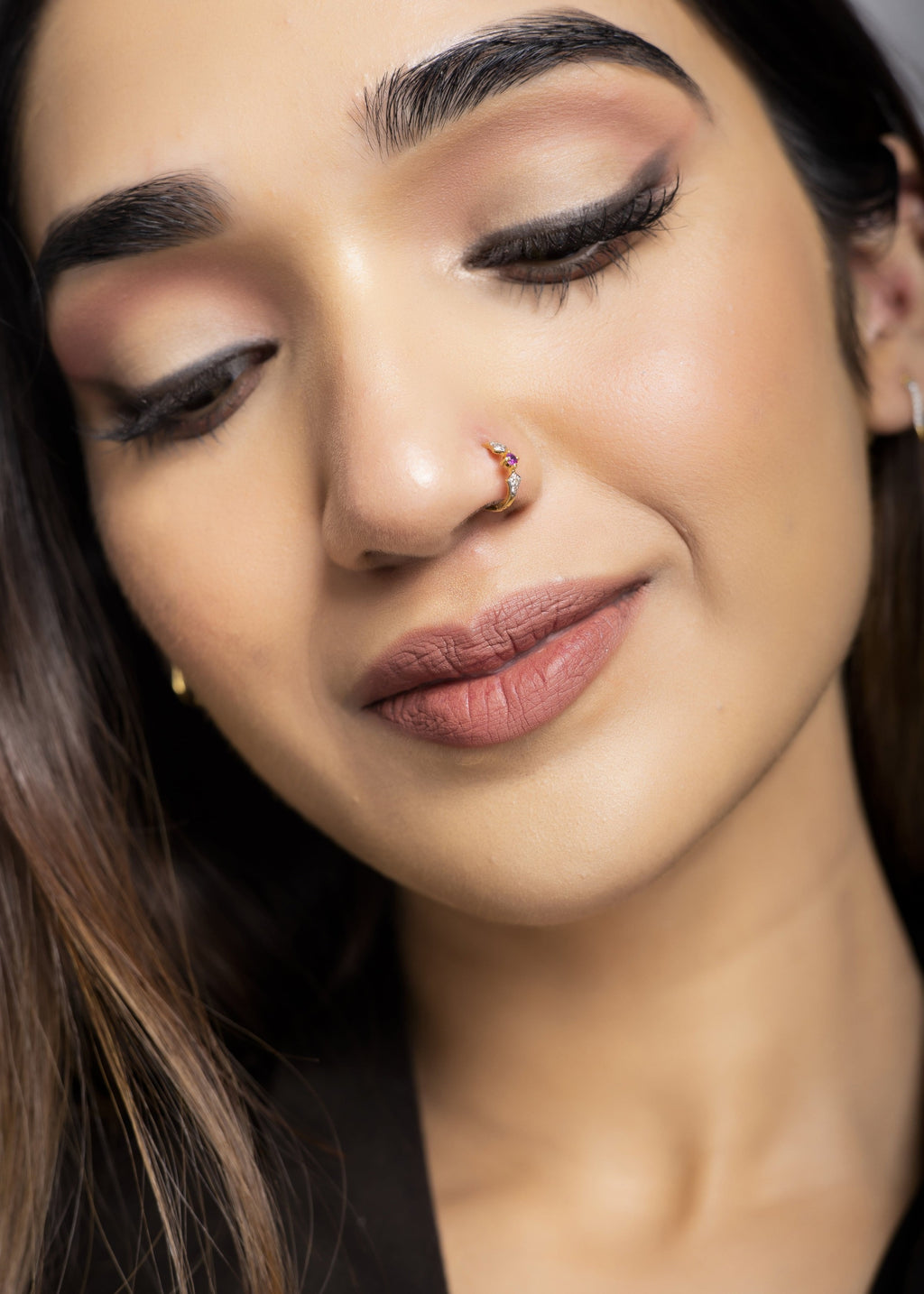 Makasha Ruby Nose Ring