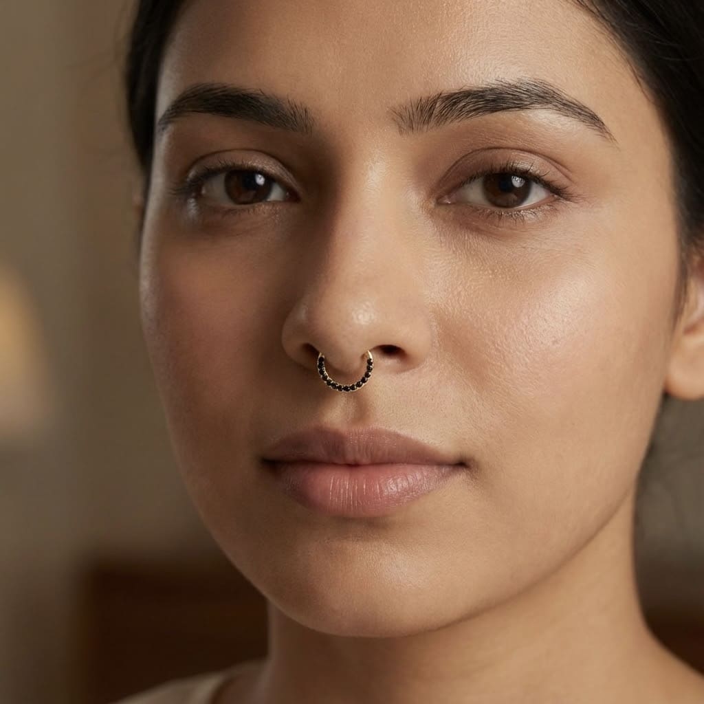 Classic Black Diamond Septum