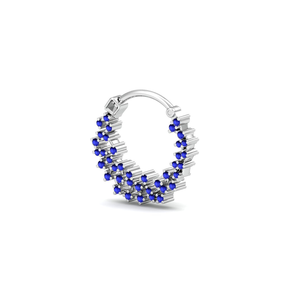 Scattered Sapphire Nosering