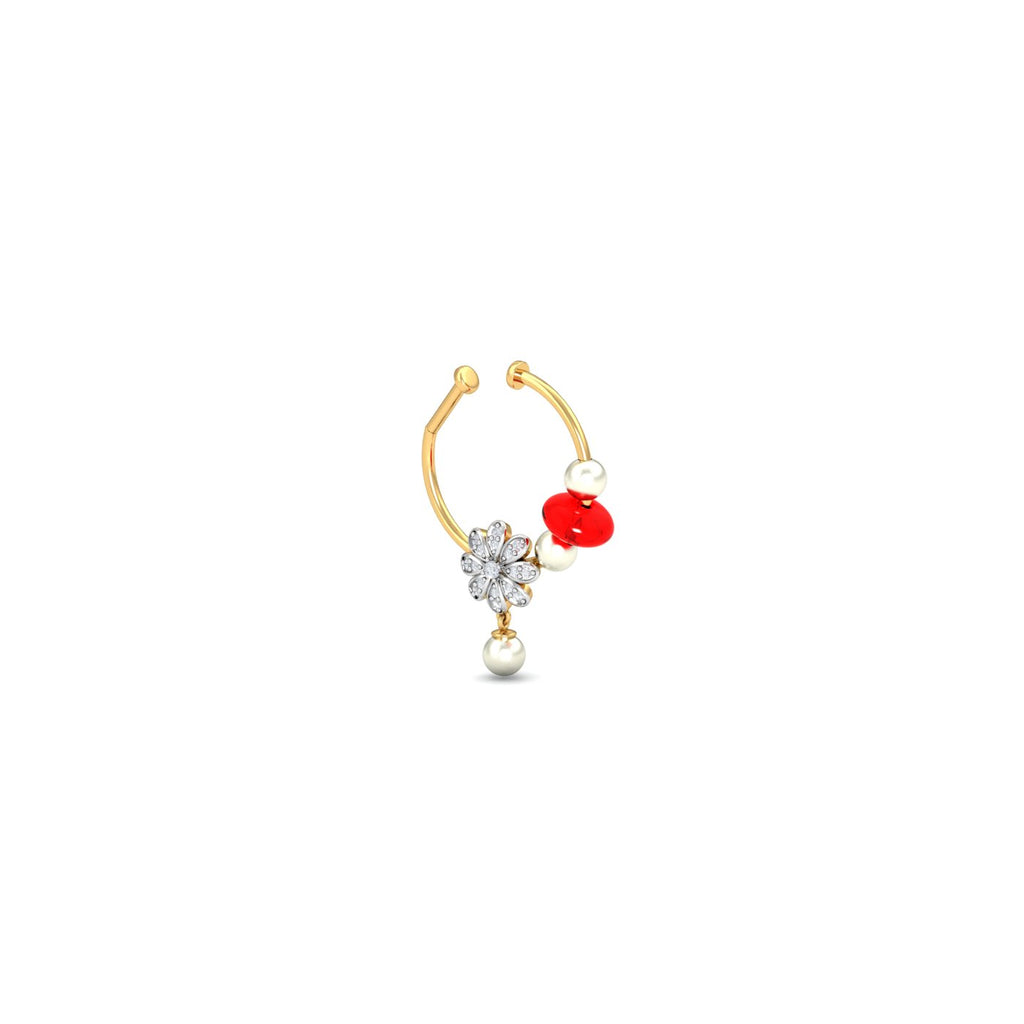 Niriham Pearl Nose Ring