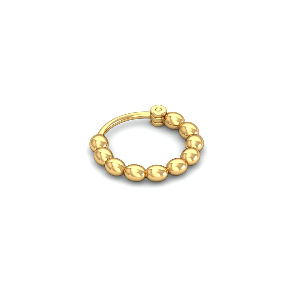 Beaded Septum Ring