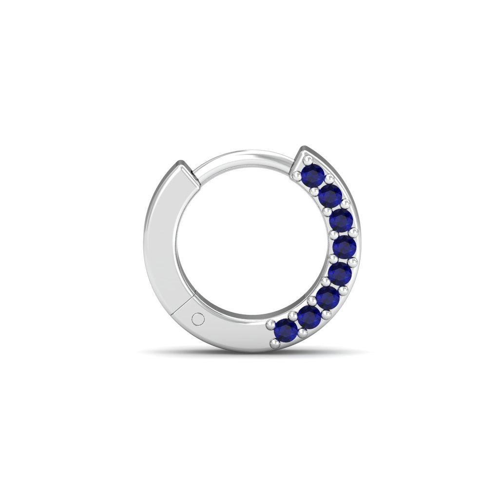 Side Blue Sapphire Nosering