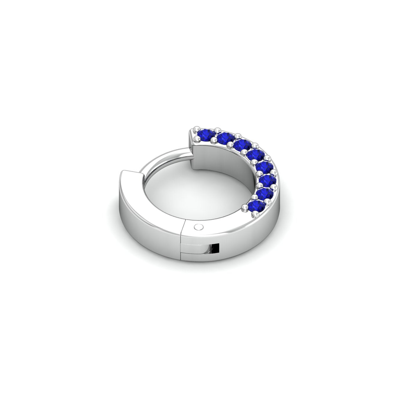 Side Blue Sapphire Nosering