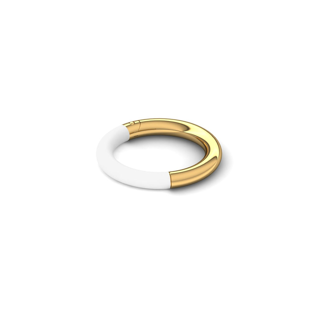 White Gold Nose Ring