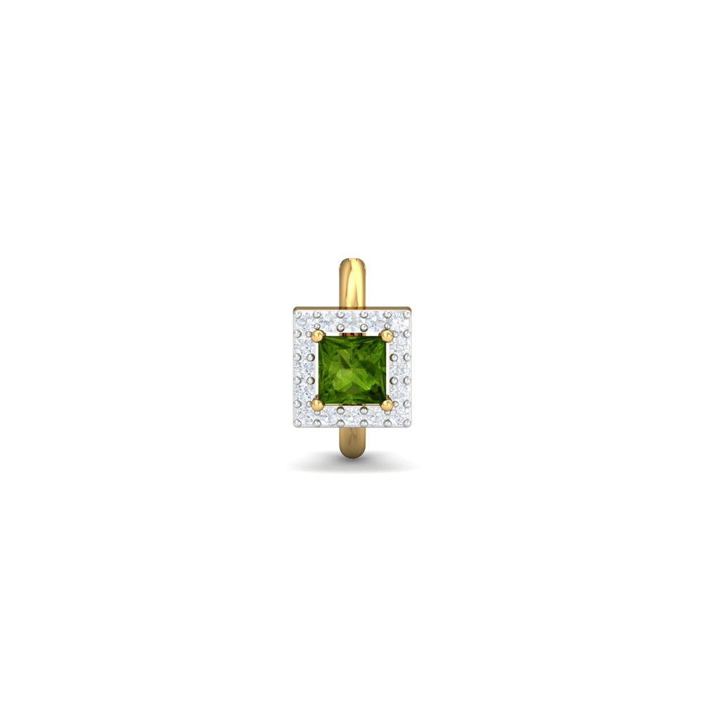 Pareva Peridot Nose Ring