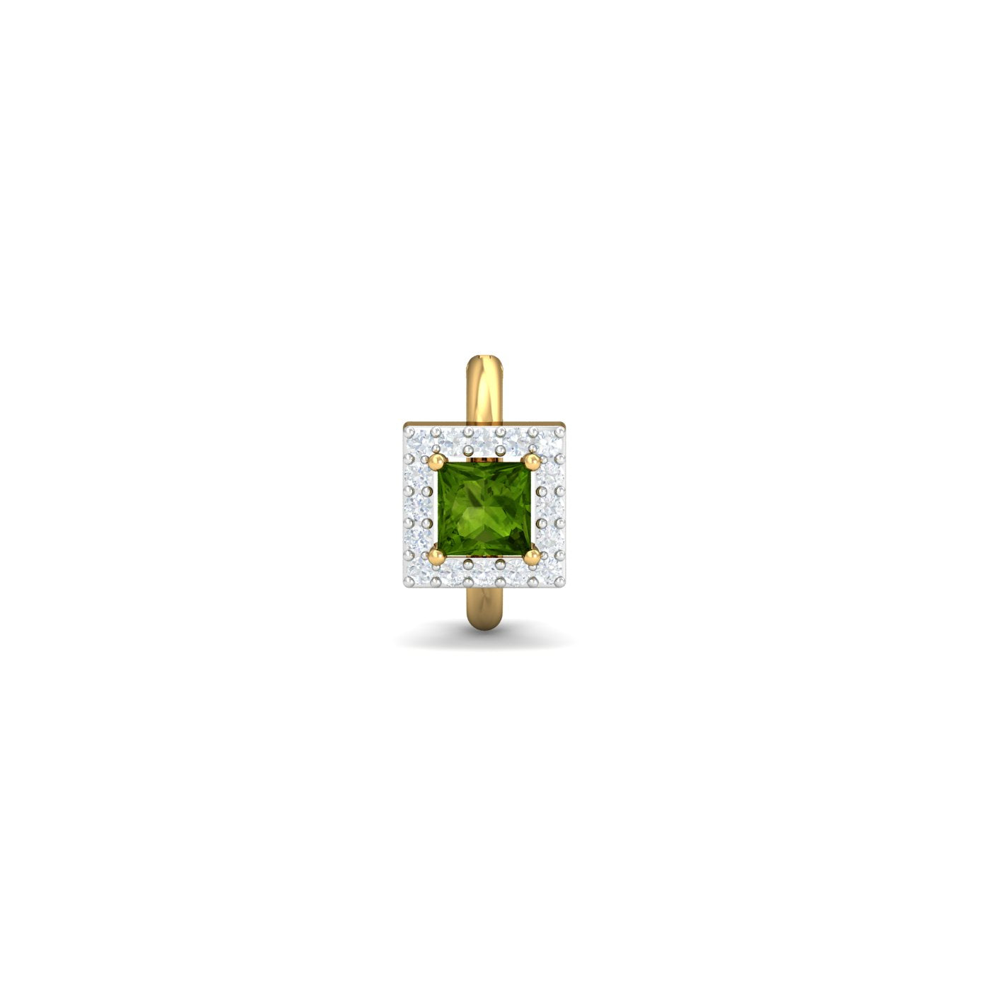 Pareva Peridot Nose Ring