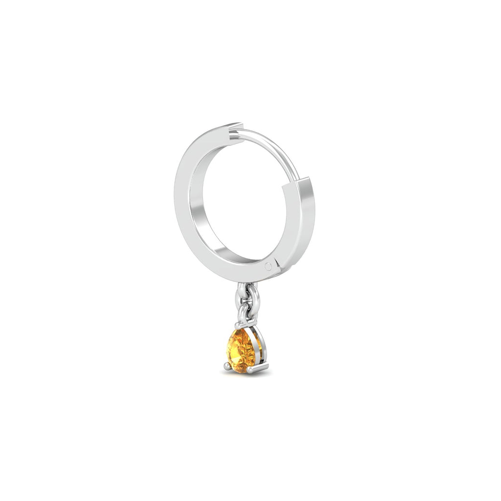Tusha Citrine Nose Ring