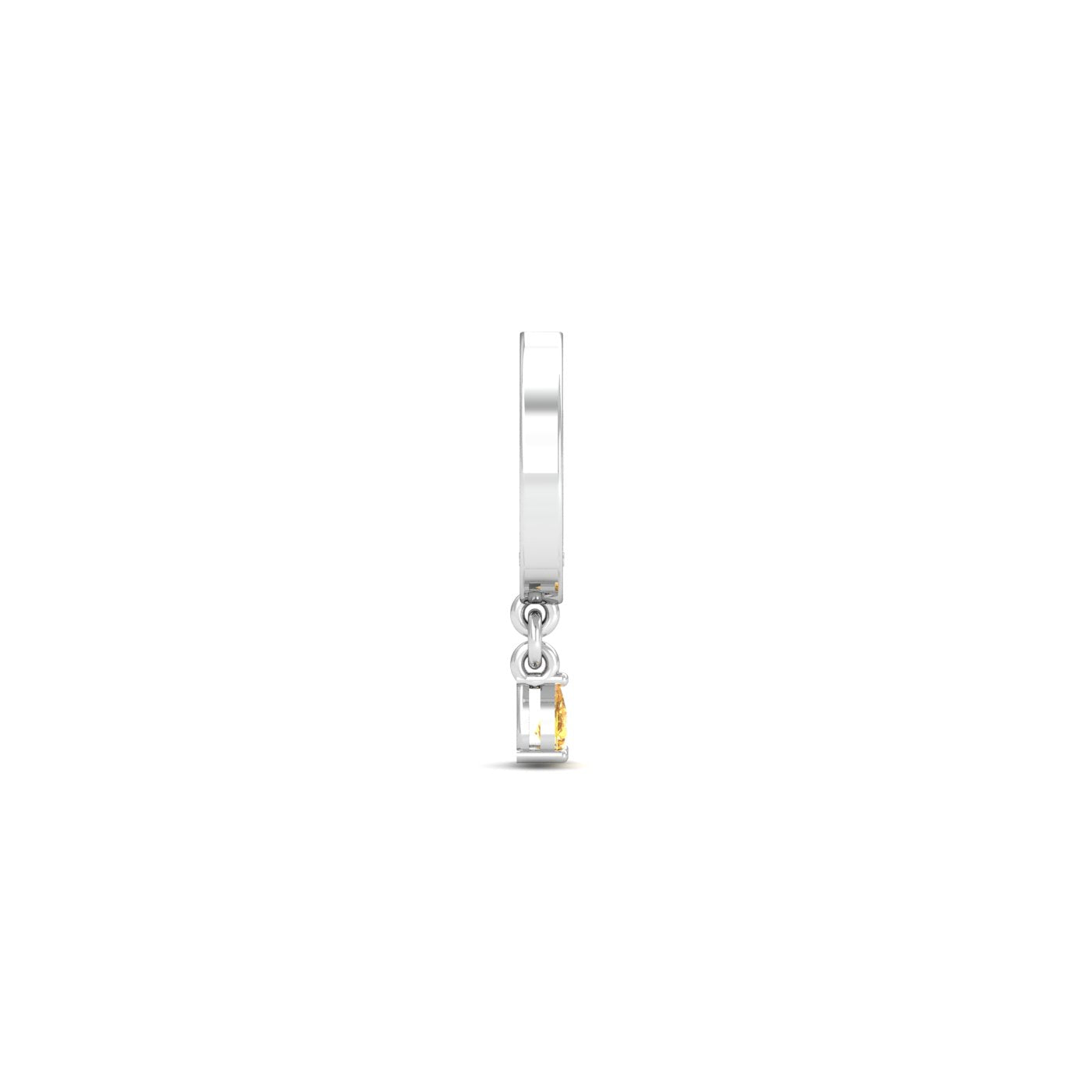 Tusha Citrine Nose Ring