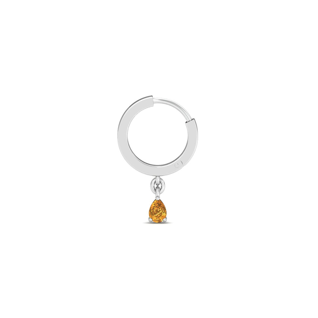 Tusha Citrine Nose Ring