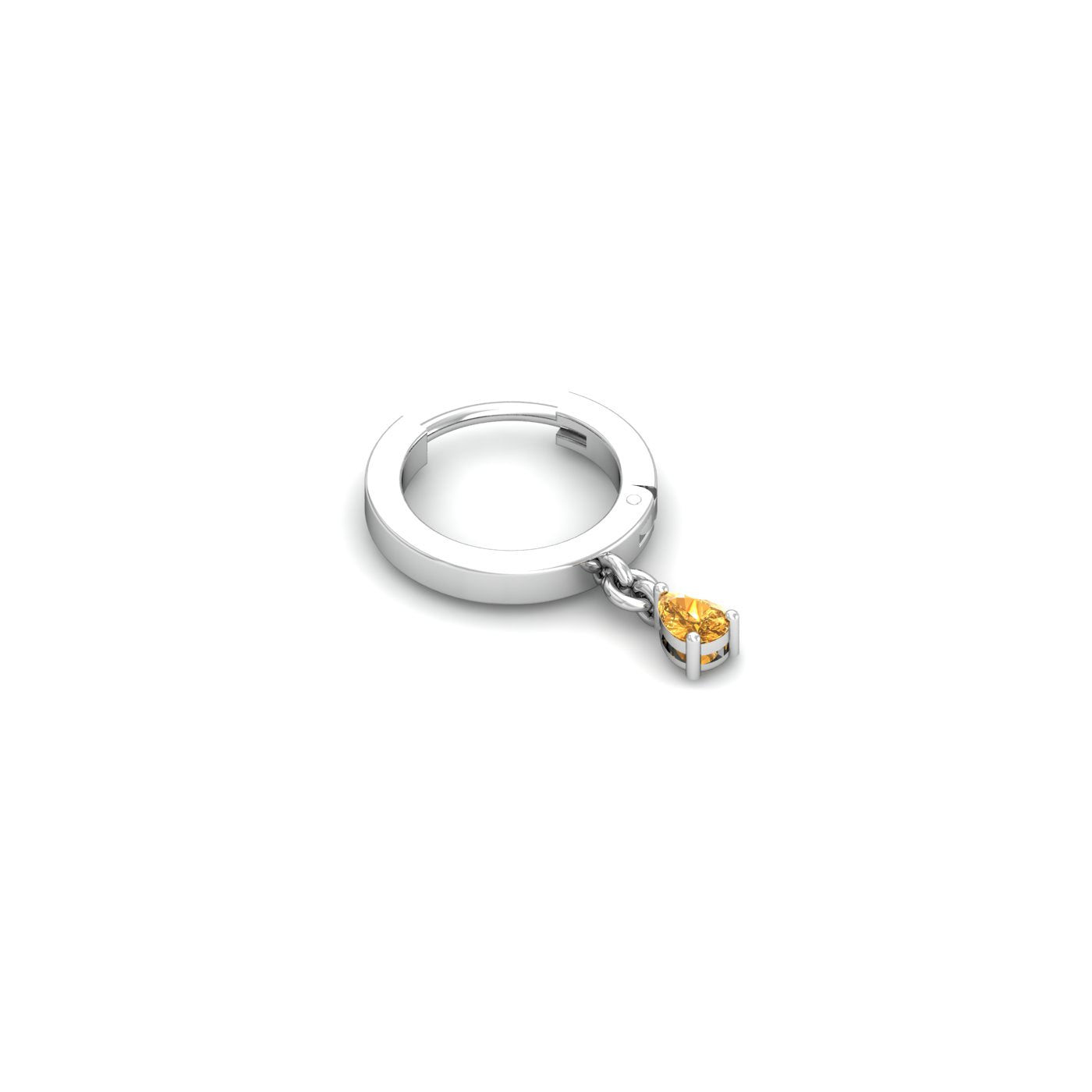 Tusha Citrine Nose Ring