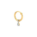 Dainty Pear Septum Ring