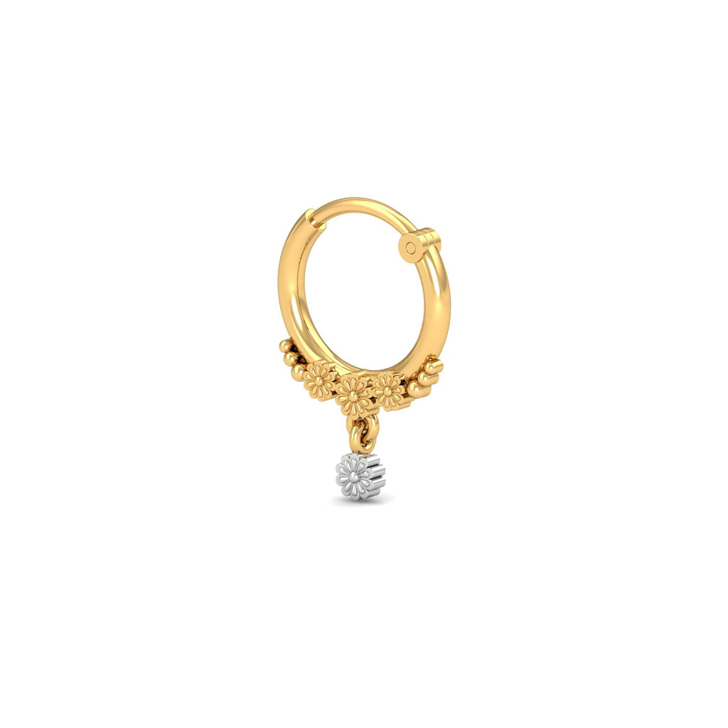 Flower Drop Septum Ring