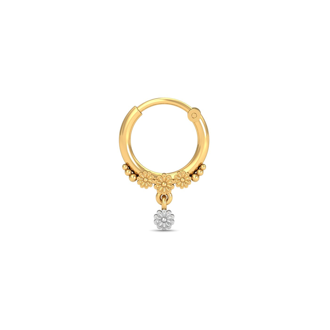 Flower Drop Septum Ring