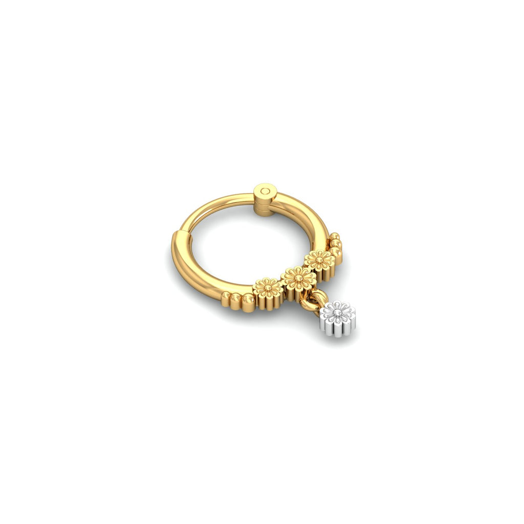 Flower Drop Septum Ring