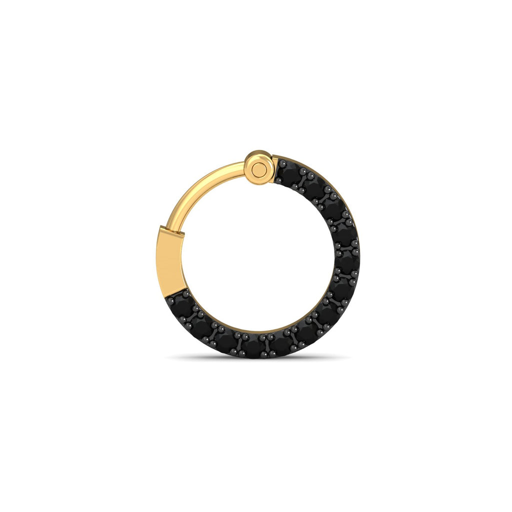 Side Black Nose Ring