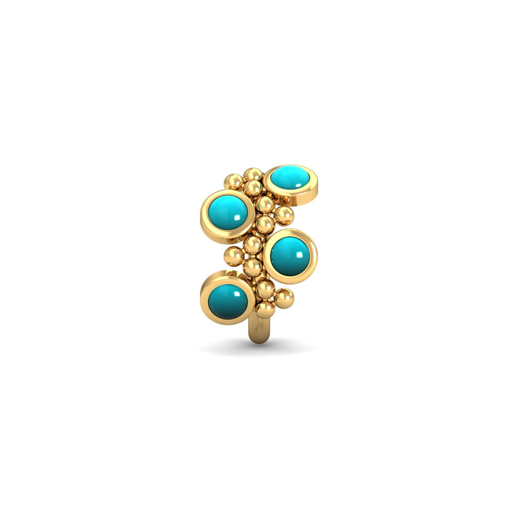 Parvati Turqoise Nose Ring