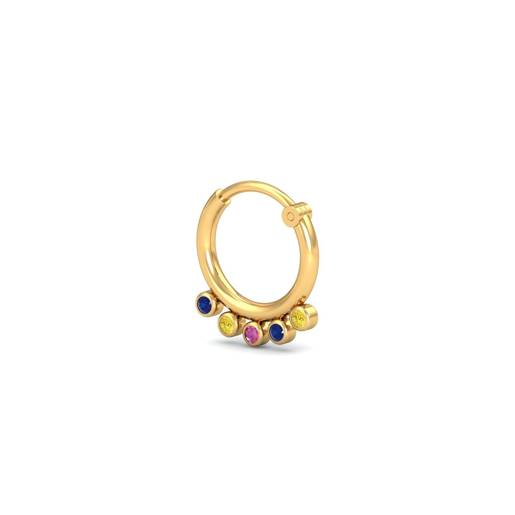Sapphire Septum Ring
