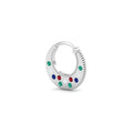 Avant-Garde Sapphire Septum Ring