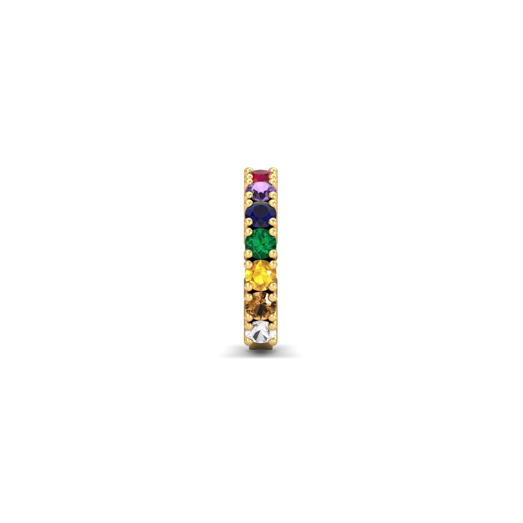 Vrinda Sapphire Nose Ring
