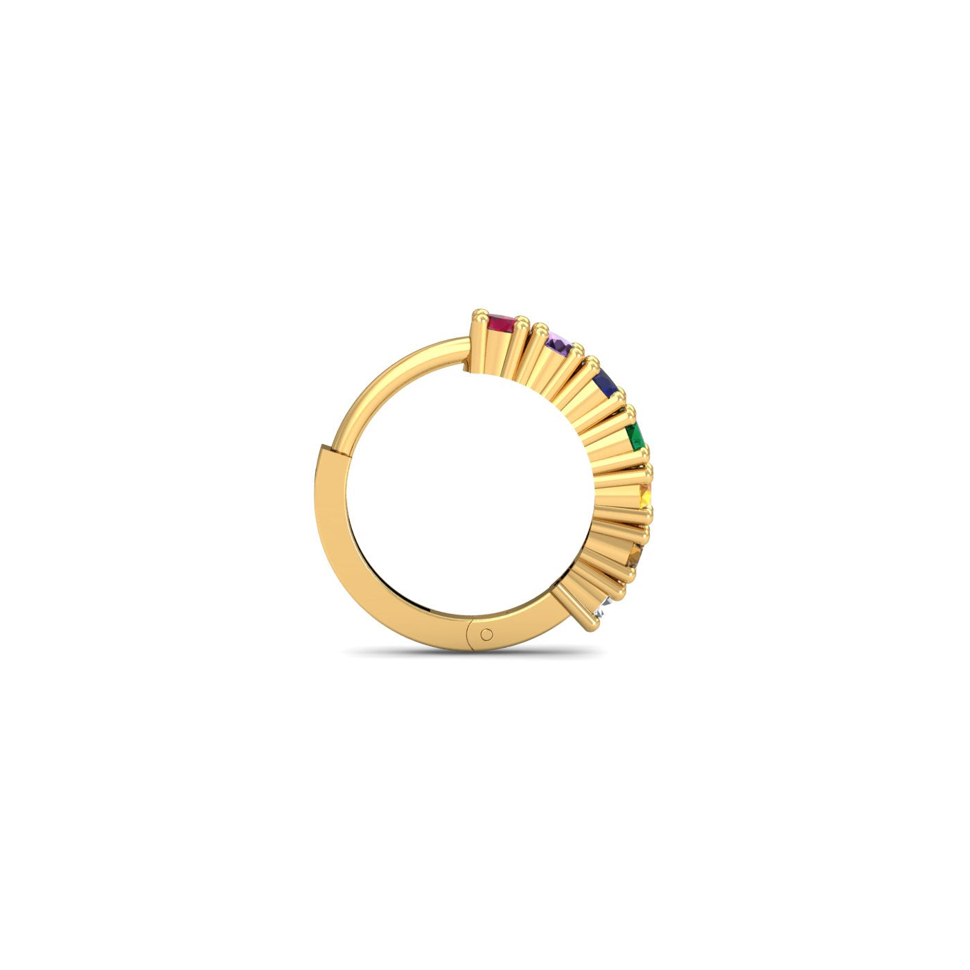 Vrinda Sapphire Nose Ring