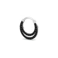 Offbeat Black Septum Ring