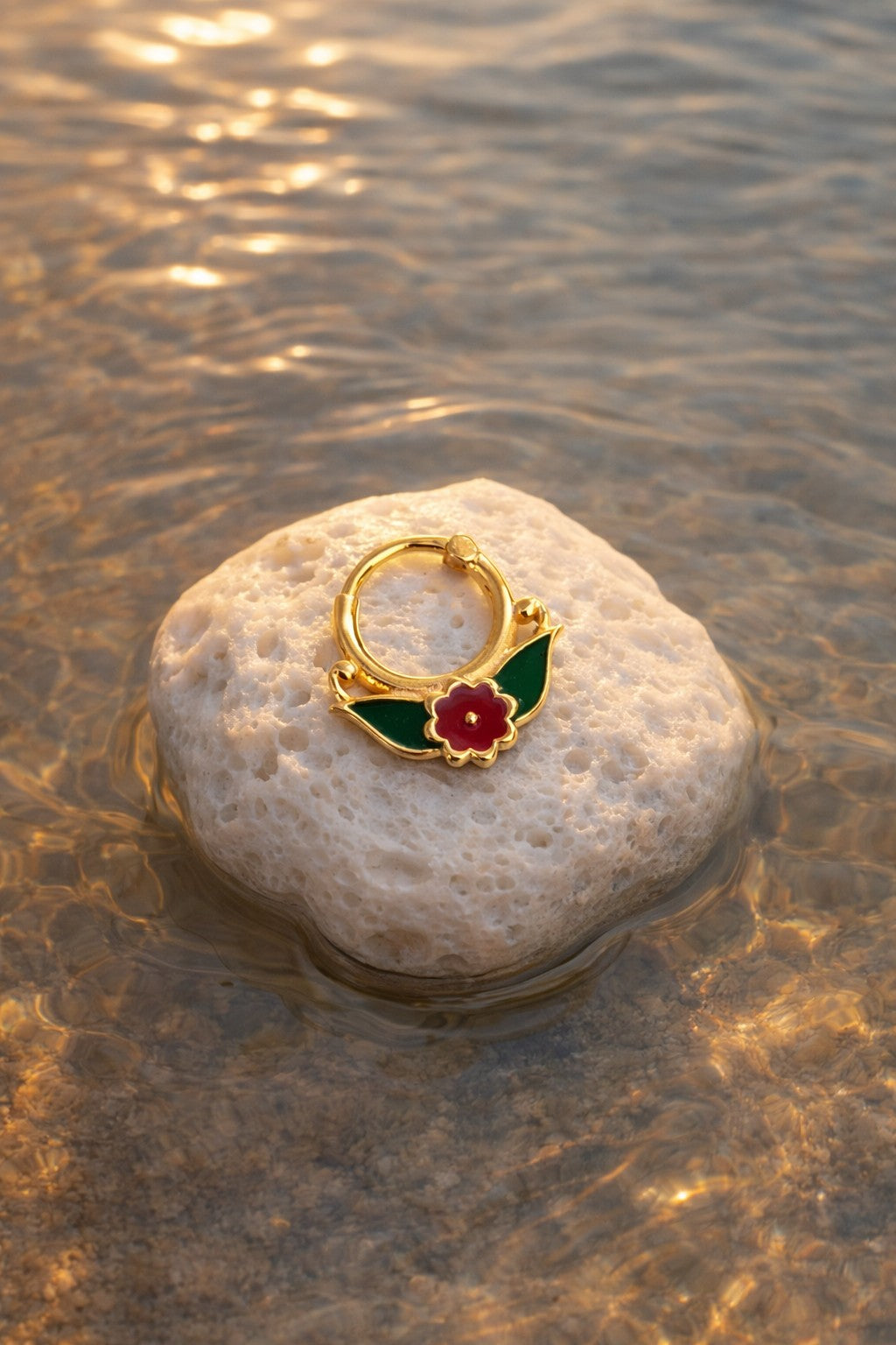 Nomad Enamel Septum Ring